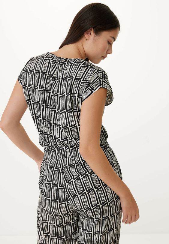 XV8H670 nők Mexx v-nyakú blúzmintás sokszínű