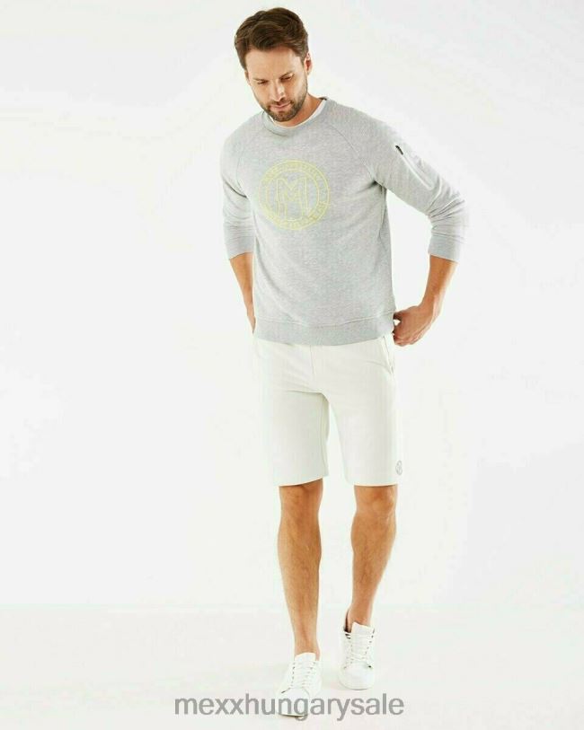 XV8H6727 férfiak Mexx crewneck pulóver szürke közelharc szürke