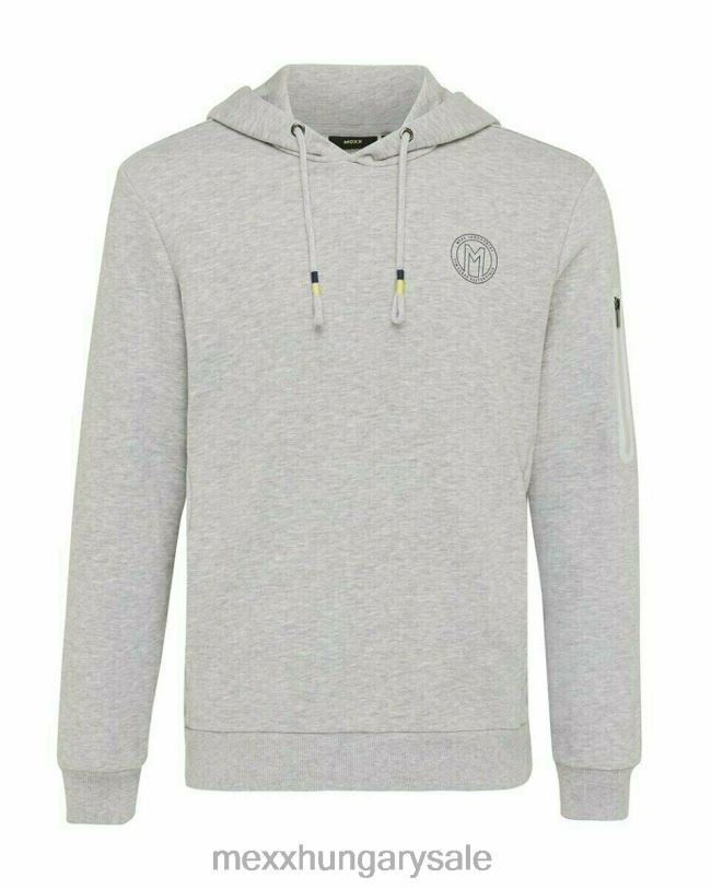 XV8H6733 férfiak Mexx kapucnis pulóver közelharc szürke