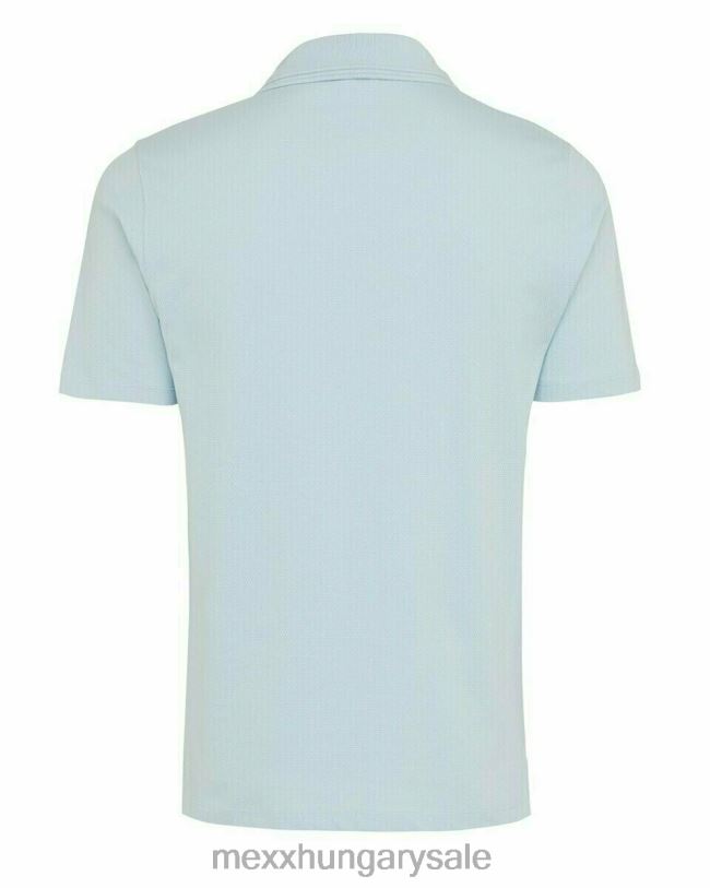 XV8H6735 férfiak Mexx mercerizált popcorn pólófény kék
