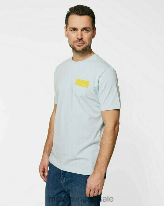 XV8H6736 férfiak Mexx crewneck póló könnyű kék