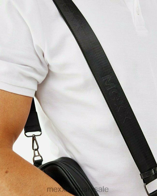 XV8H6741 férfiak Mexx crossbody futártáska fekete schwarz