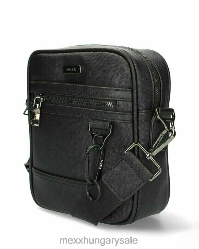 XV8H6741 férfiak Mexx crossbody futártáska fekete schwarz