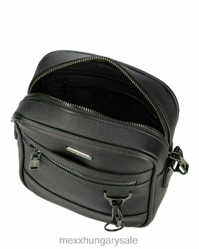 XV8H6741 férfiak Mexx crossbody futártáska fekete schwarz
