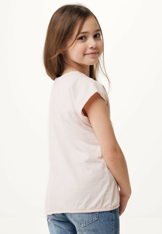 XV8H6747 lányok Mexx rövid ujjú póló könnyű rózsaszín