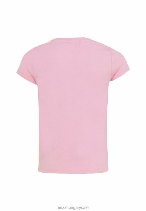 XV8H6748 lányok Mexx póló friss rózsaszín műalkotással pamut