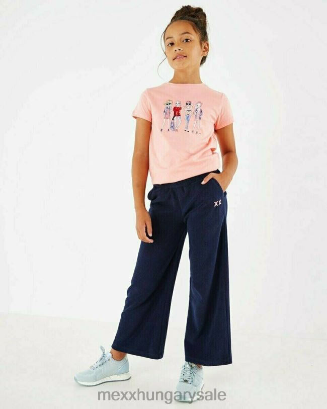 XV8H6756 lányok Mexx műalkotás póló rózsaszín