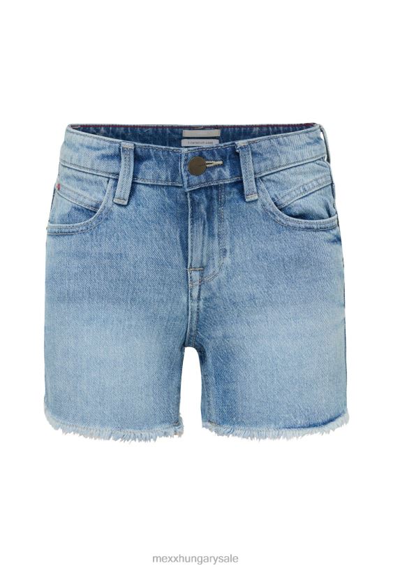 XV8H6779 lányok Mexx rövid derékközép normál lábú rövid farmer korona fehérítő bézs