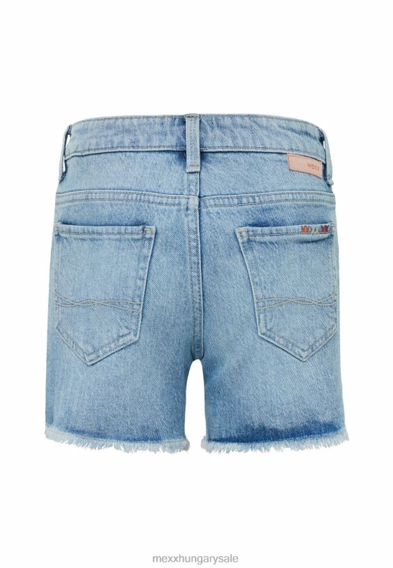 XV8H6779 lányok Mexx rövid derékközép normál lábú rövid farmer korona fehérítő bézs