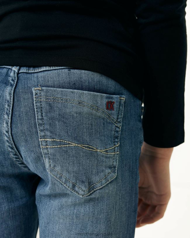 XV8H6782 lányok Mexx juno derékközép/vékony lábú farmer világos szüret