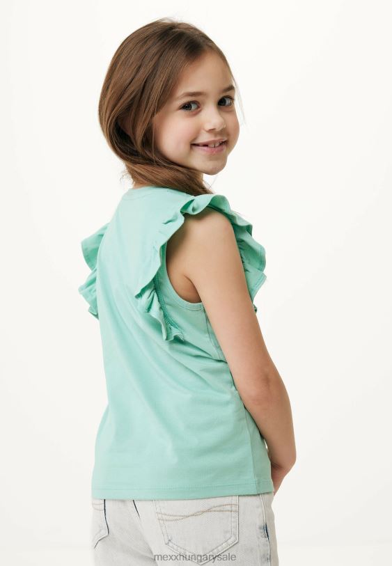 XV8H6805 lányok Mexx rövid ujjú póló könnyű zöld