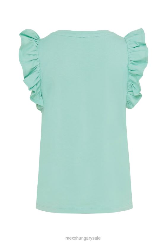 XV8H6805 lányok Mexx rövid ujjú póló könnyű zöld