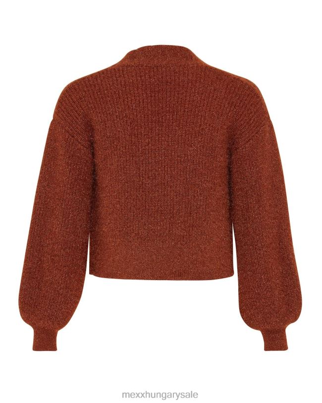 XV8H6820 lányok Mexx lurex kardigán sötét barna