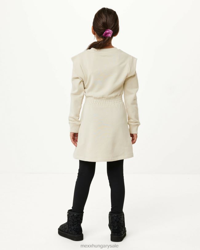 XV8H6833 lányok Mexx pulóver ekrü bézs