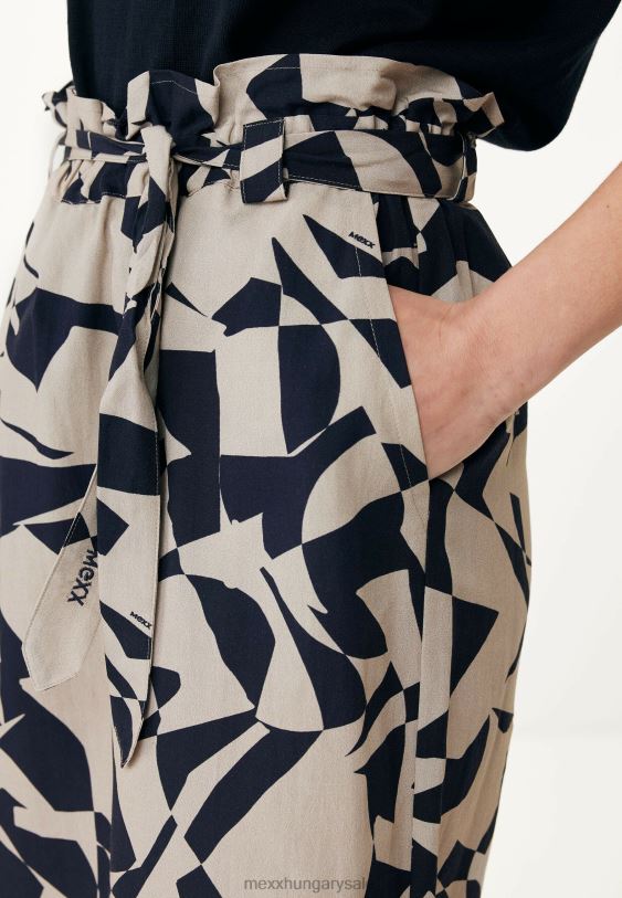 XV8H684 nők Mexx papírderék szoknya bézs