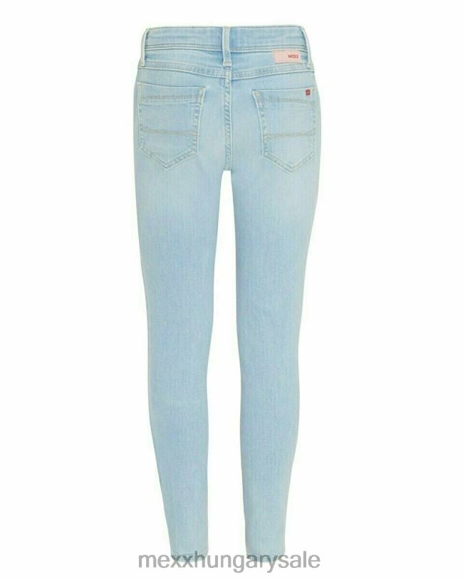 XV8H6845 lányok Mexx juno derékközép/vékony lábú farmer sky kék