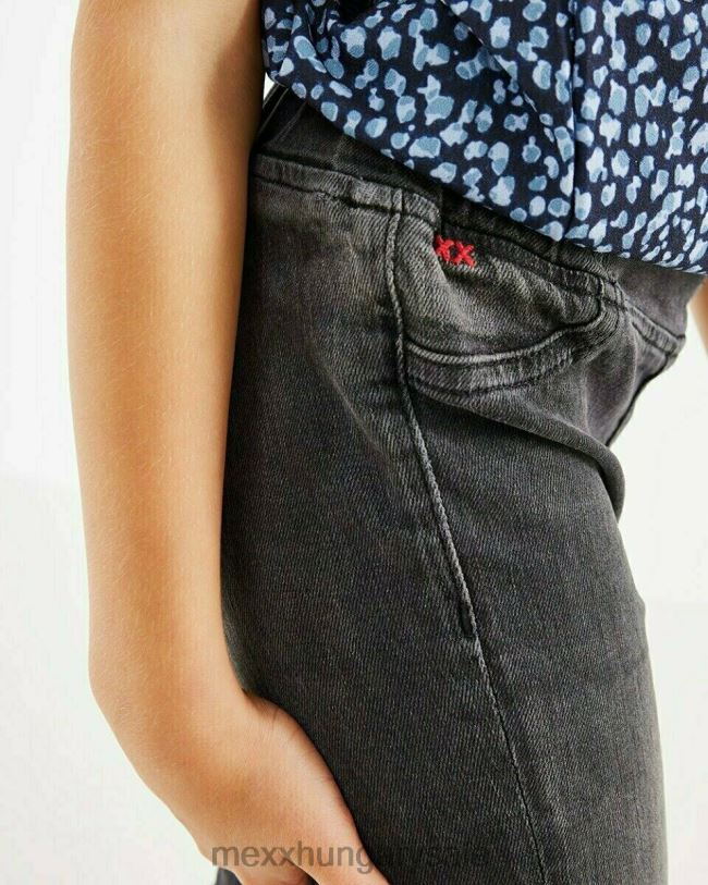XV8H6850 lányok Mexx nikkie vékony lábú farmer jegging füst schwarz