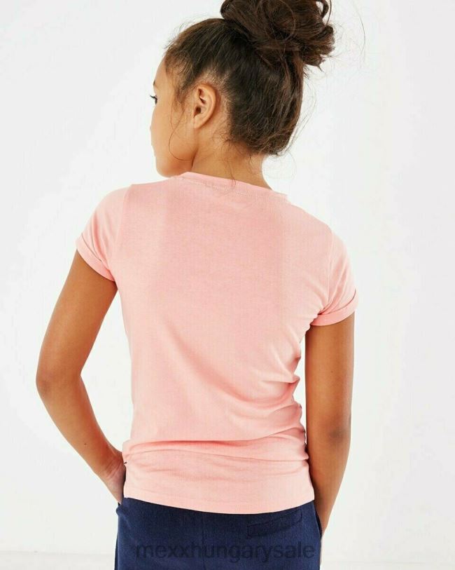 XV8H6865 lányok Mexx műalkotás póló rózsaszín
