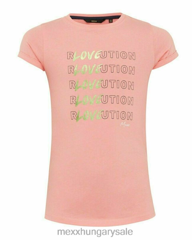 XV8H6865 lányok Mexx műalkotás póló rózsaszín