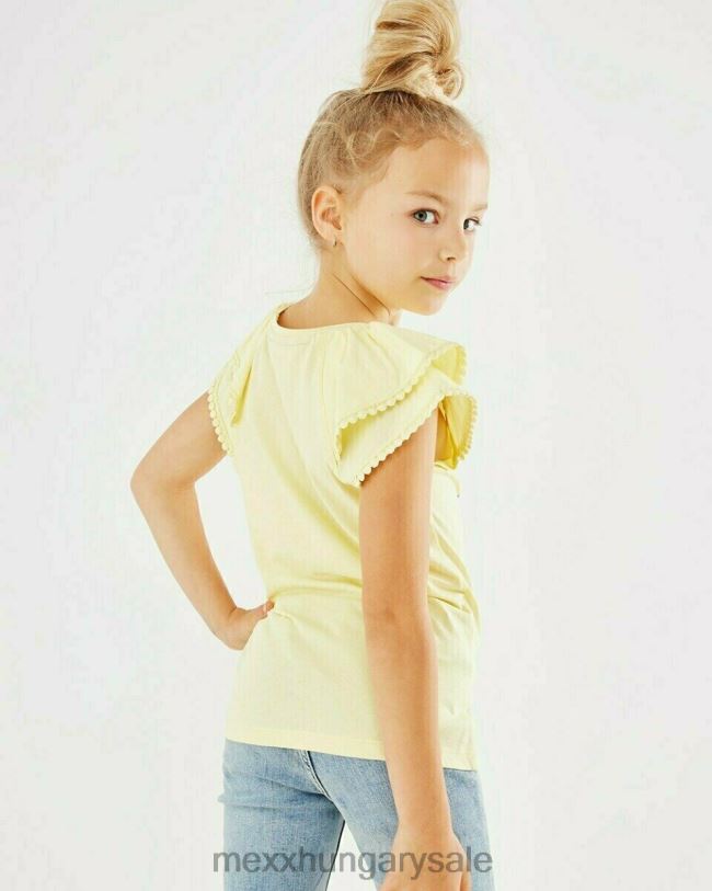 XV8H6867 lányok Mexx artwork póló sárga sárga