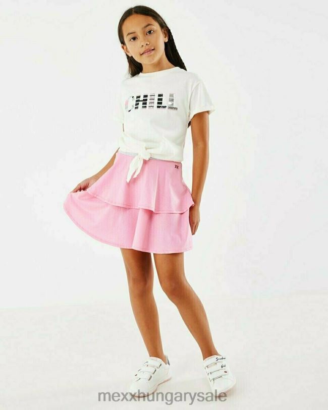 XV8H6868 lányok Mexx csillogó szoknya rózsaszín