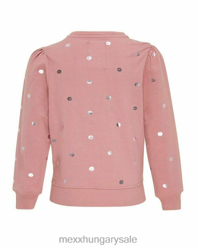 XV8H6873 lányok Mexx pulóver crewneck old rózsaszín