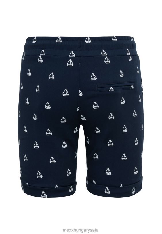 XV8H6882 fiúk Mexx chino rövidnadrág feltekerhető mandzsettával sötétkék kék