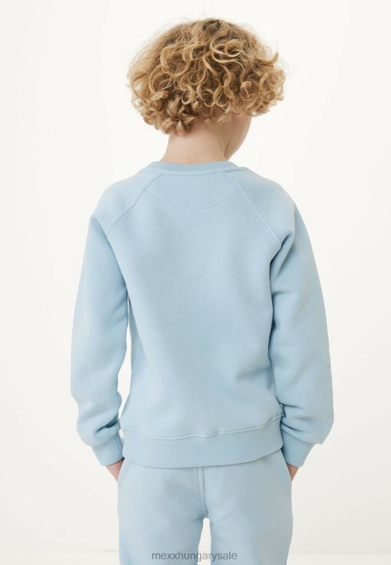 XV8H6888 fiúk Mexx legénységi nyakú pulóver artwork light kék