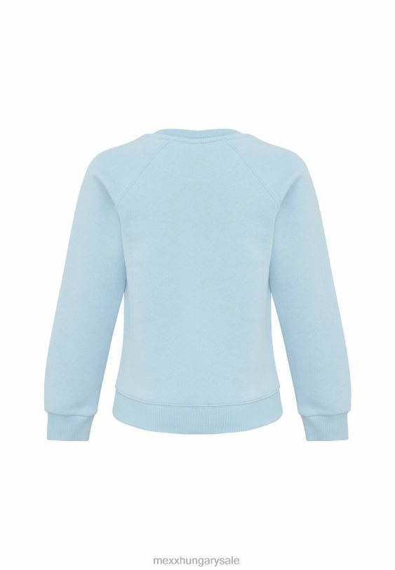 XV8H6888 fiúk Mexx legénységi nyakú pulóver artwork light kék
