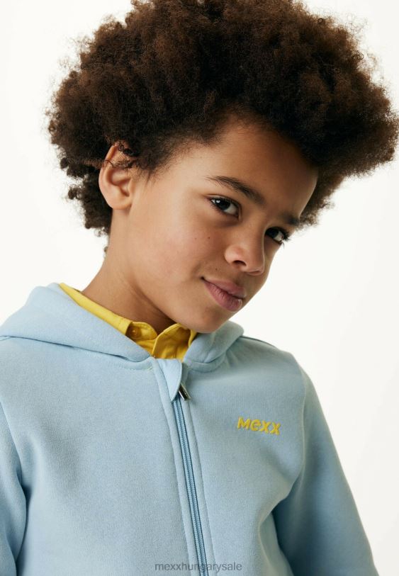 XV8H6889 fiúk Mexx cipzár a kapucnis fényben kék