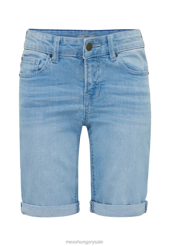 XV8H6890 fiúk Mexx rövid szabályos derék egyenes szárú farmer rövid égbolt kék