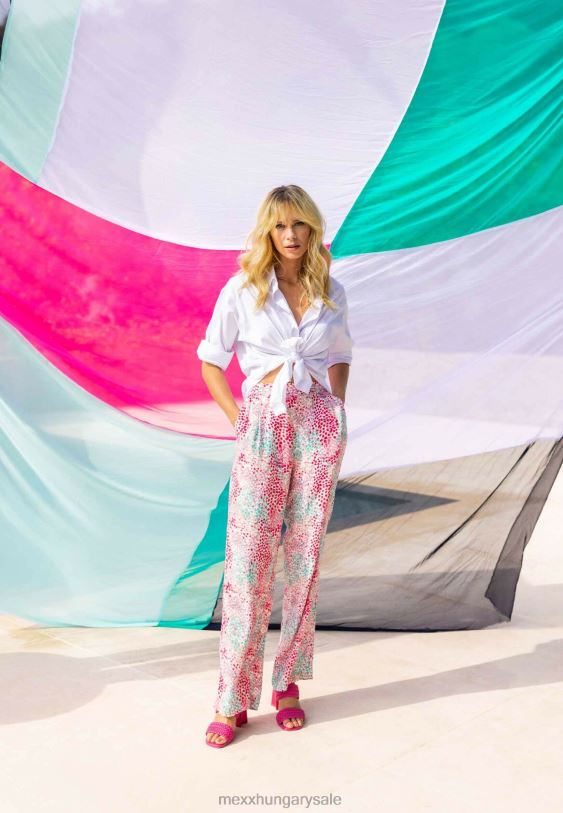 XV8H690 nők Mexx túlméretezett törtfehér blúz pamut