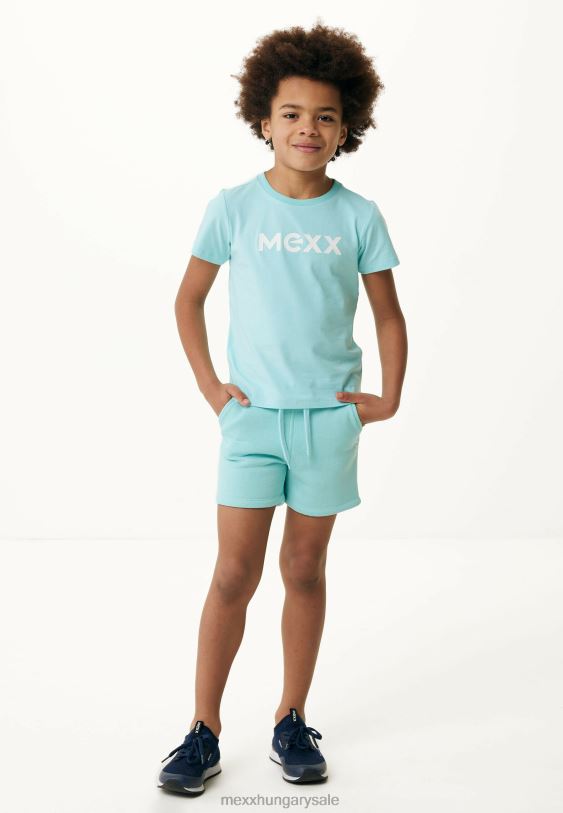 XV8H6900 fiúk Mexx rövid ujjú póló gumimintás kék