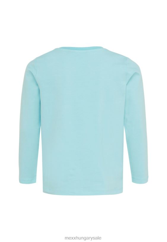XV8H6903 fiúk Mexx hosszú ujjú póló gumimintás kék
