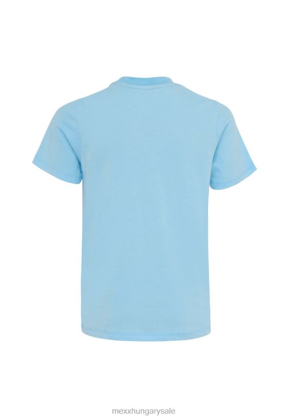 XV8H6904 fiúk Mexx póló artwork rövid ujjú könnyű kék