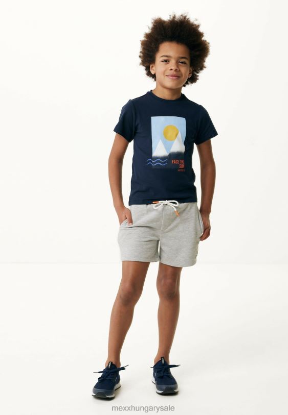 XV8H6905 fiúk Mexx alap izzadt rövidnadrág közelharc szürke