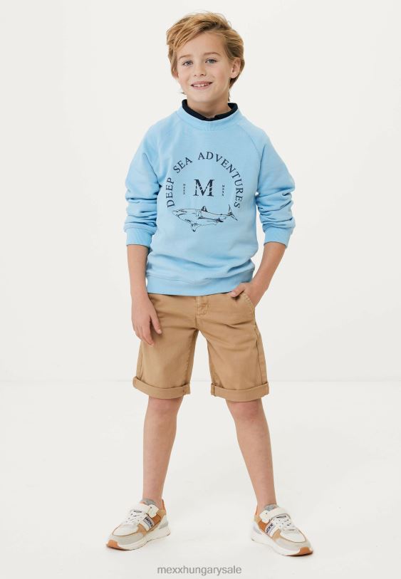 XV8H6906 fiúk Mexx teherszállító nadrág rövid homok bézs