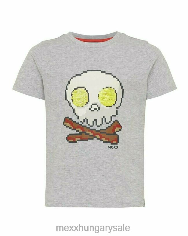 XV8H6911 fiúk Mexx műalkotás póló szürke közelharc szürke
