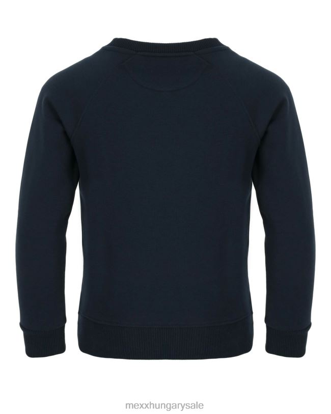 XV8H6915 fiúk Mexx legénységi nyakú pulóver sötétkék kék