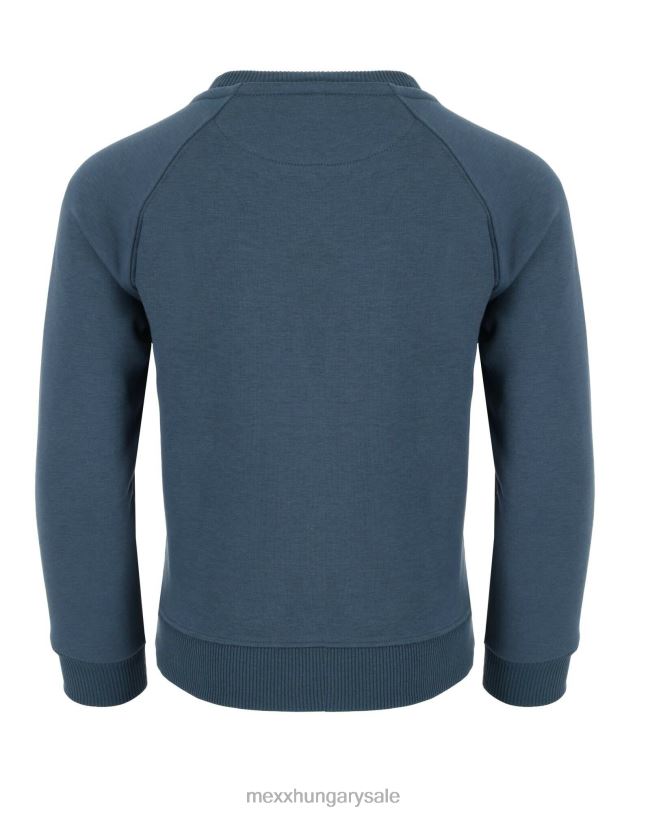 XV8H6920 fiúk Mexx legénységi nyakú pulóver világos sötétkék (sötét farmer) kék