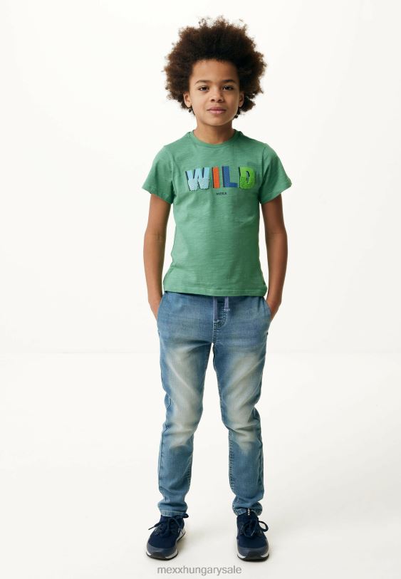 XV8H6926 fiúk Mexx farmer jogos nadrág menő kék