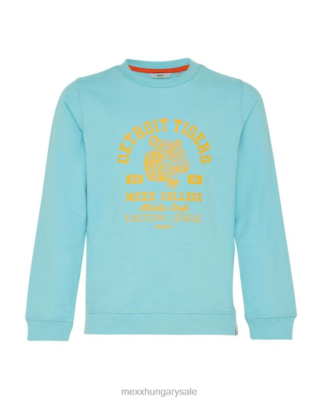 XV8H6930 fiúk Mexx crewneck artwork pulóver óceán kék