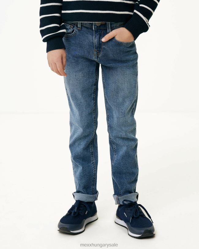 XV8H6932 fiúk Mexx jess normál derék/egyenes szárú farmer vintage kék