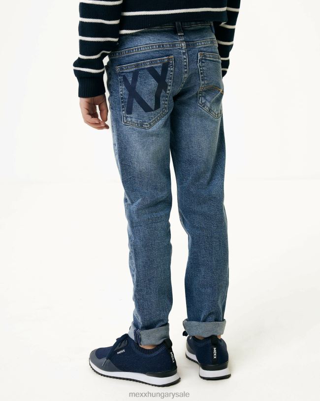 XV8H6932 fiúk Mexx jess normál derék/egyenes szárú farmer vintage kék