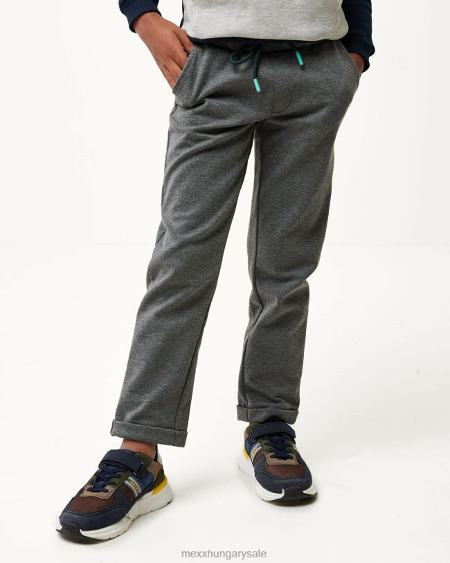 XV8H6933 fiúk Mexx egyenes szárú nadrág sötét szürke
