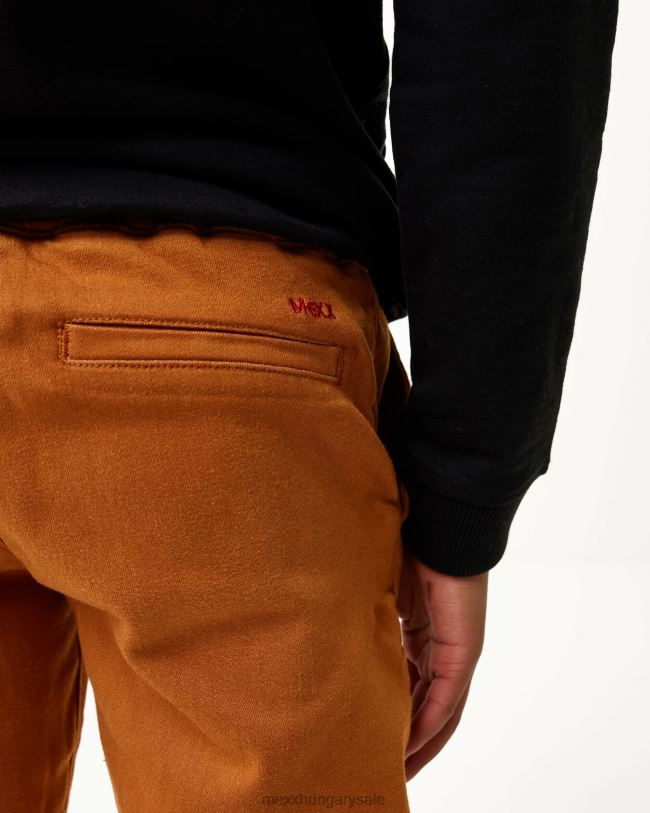 XV8H6934 fiúk Mexx egyenes szárú nadrág barna