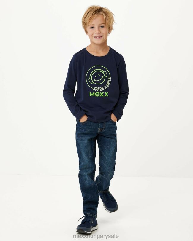 XV8H6951 fiúk Mexx jess normál derék/egyenes szárú farmernadrág kék