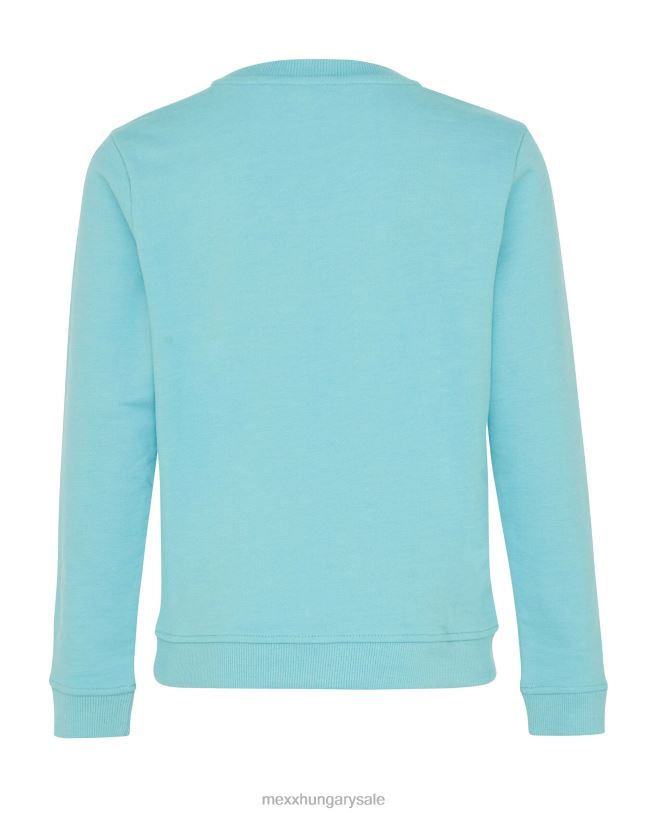 XV8H6953 fiúk Mexx crewneck logó szállító óceán kék