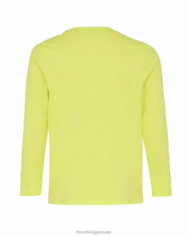 XV8H6956 fiúk Mexx póló műalkotás neon sárga