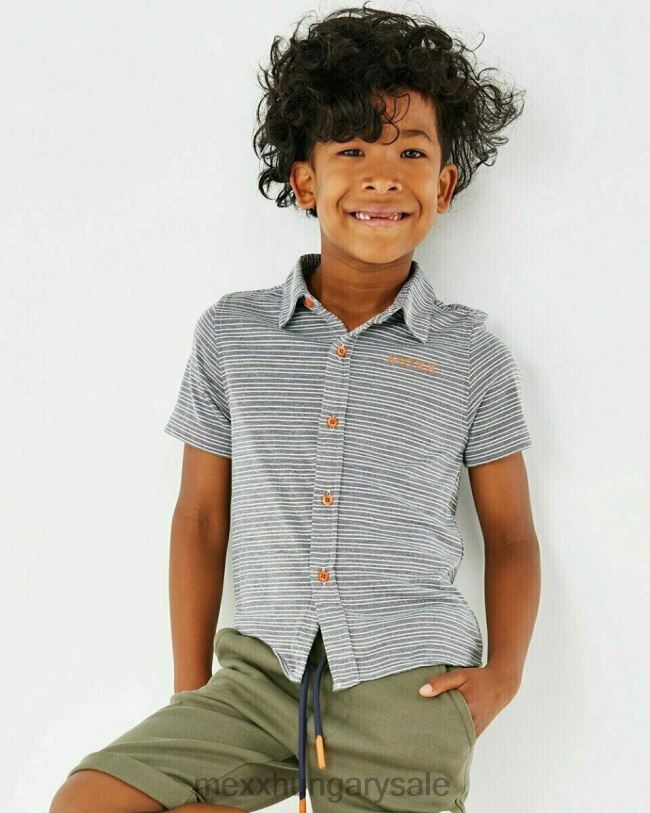 XV8H6962 fiúk Mexx blúz rövid ujjú sötétkék kék